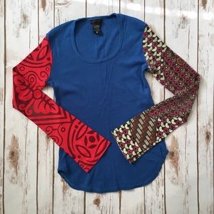 VINTAGE CUSTO BARCELONA SHIRT WITH BELL SLEEVES